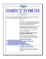Newsletter - Direct Forum